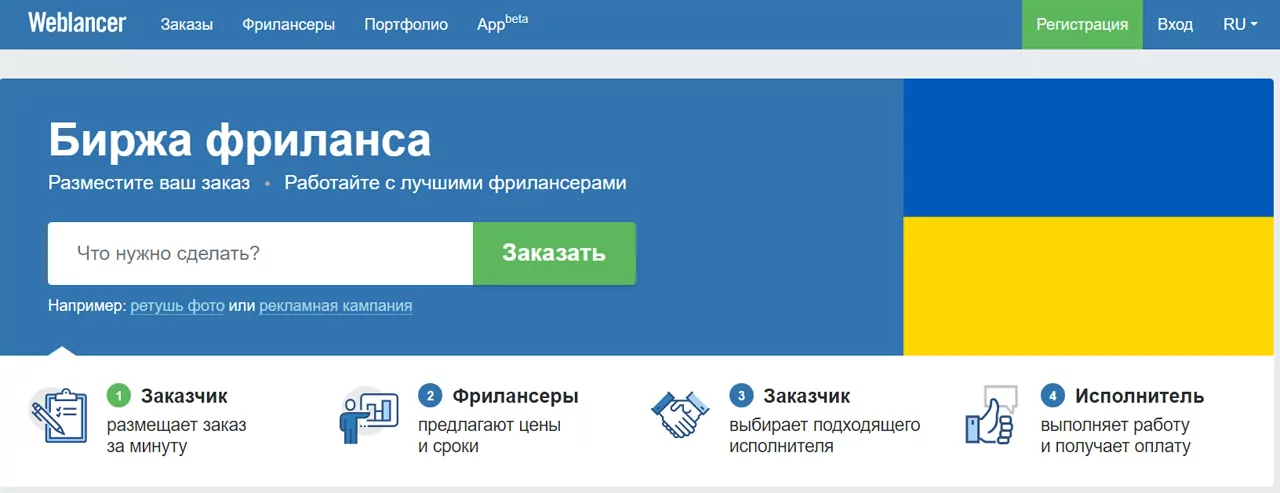 Партнёрская программа биржи фриланса Weblancer.net