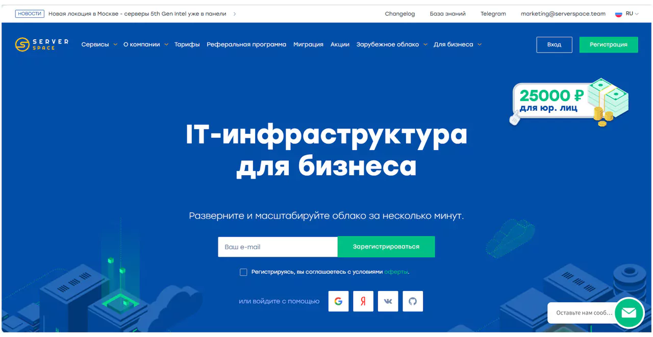 Полный обзор хостинга Serverspace.ru